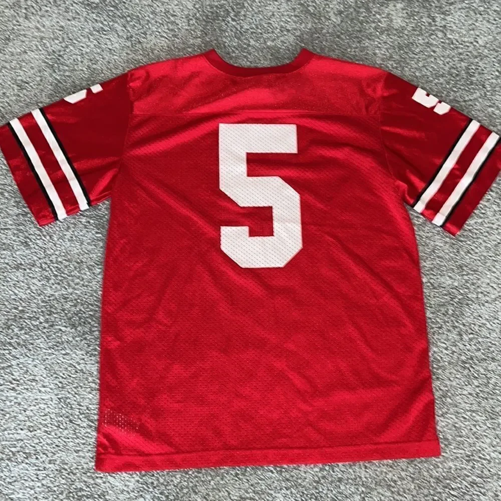 Ohio State Buckeyes OSU Nike red #5 kids youth  Football L 16/18 spots Miller